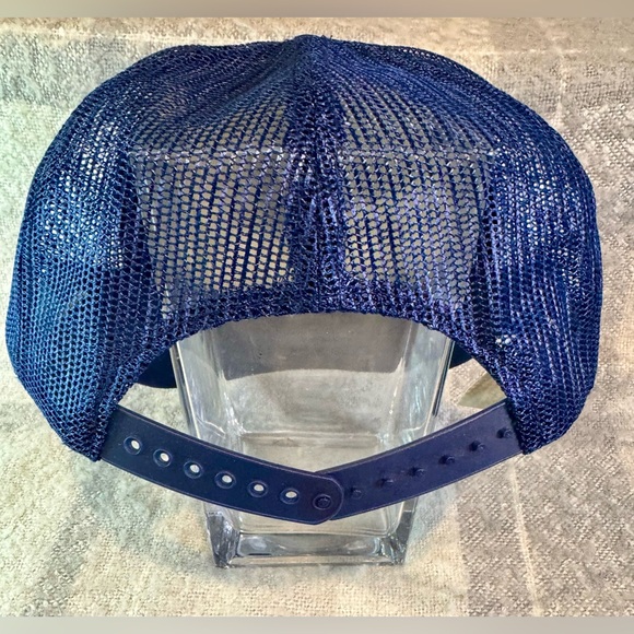 Vintage ‘90’s Toronto Canada Metropolitan Police Patch Snapback Hat Blue NWOT - Picture 5 of 11